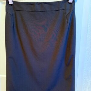 Ann Taylor Elegant Black Pencil Skirt